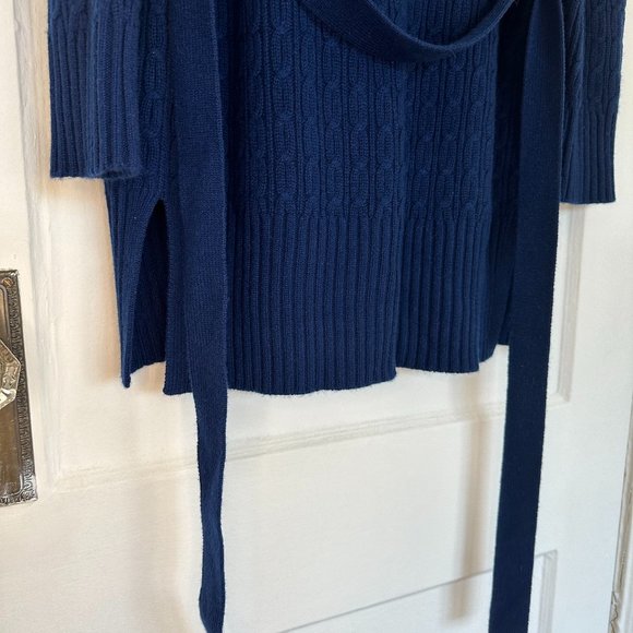 Theory Cashmere Belted Cardigan - Picture 10 of 11